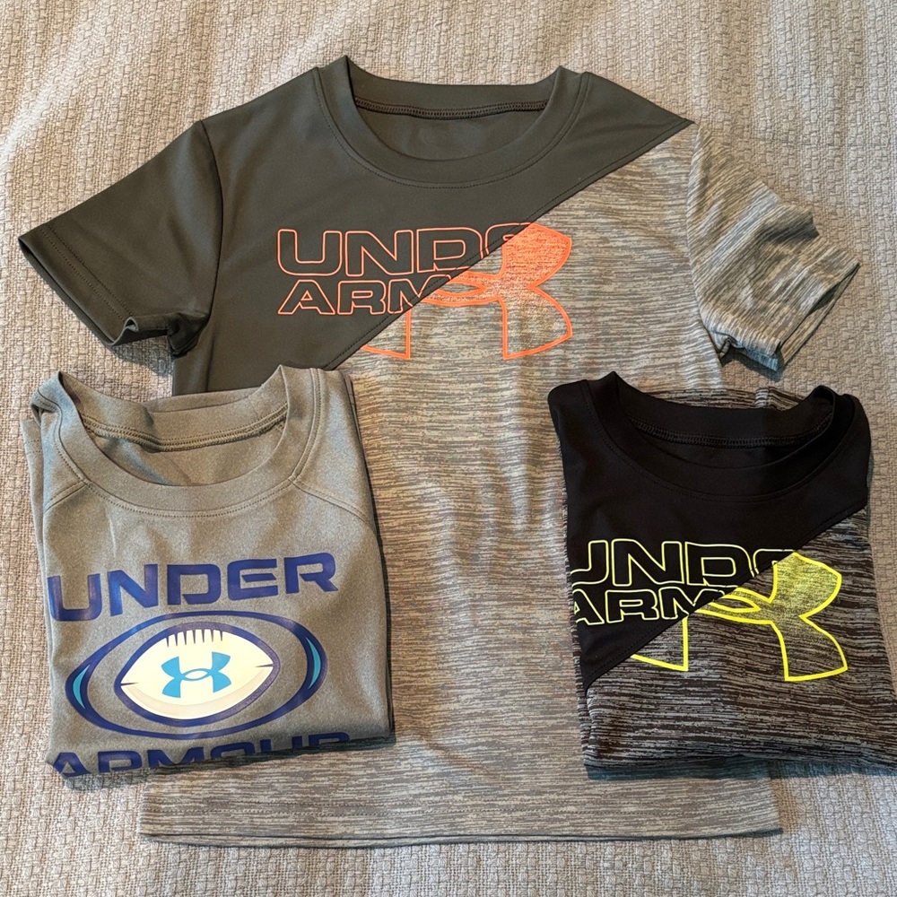 Under Armour Kids' Tees Bundle  - size 5/6